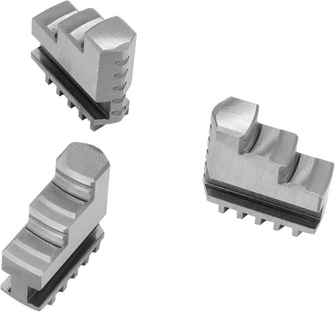 3PCS 3 Jaw Inside Jaw Chuck, Outside Jaw Chuck Jaw Lathe Chuck Self Centering Jaw Mini Chuck Set for Metalworking Tools in Kuwait