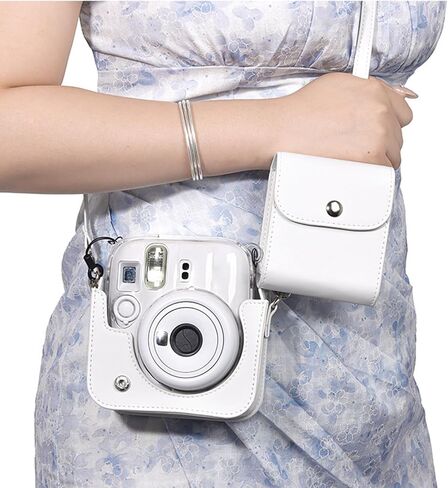 Gavery MultiPurpose PU Organizers Photo Paper Box for SQ Instantly Photo Paper Compact Size and Scratch PU Case Travel Friendly Container in Kuwait