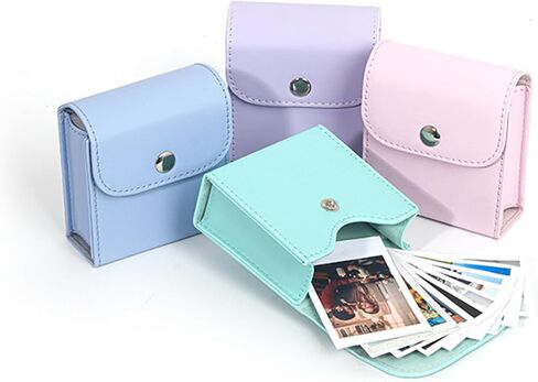 Gavery MultiPurpose PU Organizers Photo Paper Box for SQ Instantly Photo Paper Compact Size and Scratch PU Case Travel Friendly Container in Kuwait