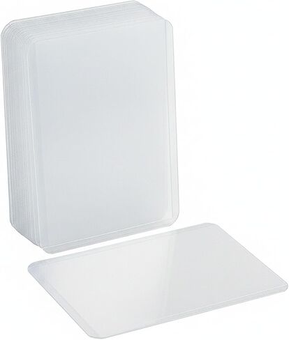 Card Collectors Metal Storage Box with Clear Sleeves for Desktop Organization in Kuwait