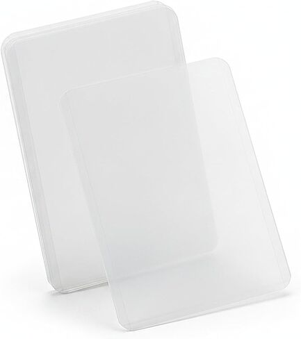 Fits Standard Trading Cards, Metal Storage Box with Clear Protective Sleeves in Kuwait