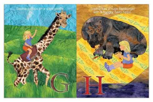 Personalized Children’s ABC Book – Customize with Your Child’s Name, Hair Color, Gender, and More | Educational Alphabet Learning for Kids in Kuwait