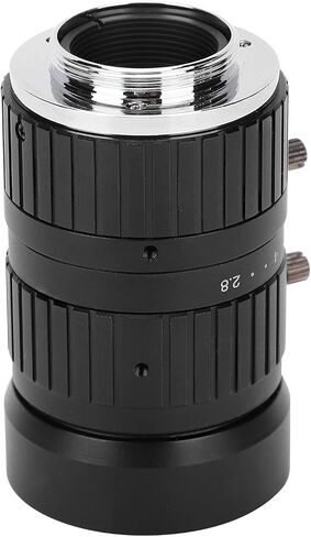 8MP Industrial Camera Lens, C Mount, 75mm Length, 1in Image Format, Manual Iris for Precise Imaging in Kuwait