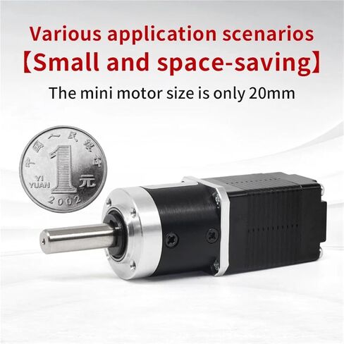1pcs Nema 17 Planetary Geared Stepper Motor 42 * 34/42 * 40mm with Reducer Ratio 1:3.7-1:139 Out Tq 10Nm DC 1.5A UFO(Reduction Ratio 19,Nema17 42x34mm) in Kuwait
