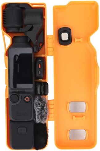 Large-Capacity Portable Storage Box for Pocket 4,Dedicated Storage and Protective Case,Shock- and Scratch-Resistant (orange) in Kuwait