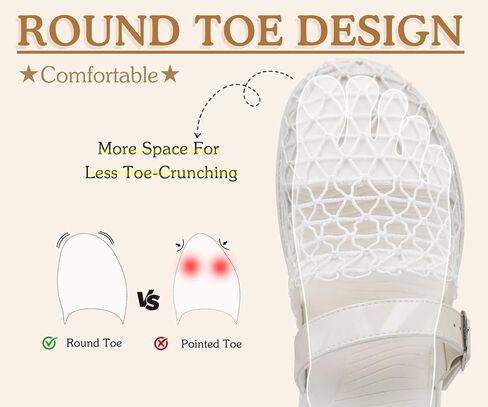 COFACE Orthotic Sandals For Women With Plantar Fasciitis Arch Support Ladies Breathable Mesh Mules Closed Toe Slip-on Loafers Slides Summer Outfits Platform Heel Cushion Office Clogs, Off White US10 in Kuwait