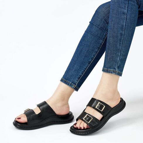 Aomigoct Womens Sandals Dressy Summer: Comfortable Walking Sandals for Women 2026 - Ladies Casual Shoes for Work in Kuwait
