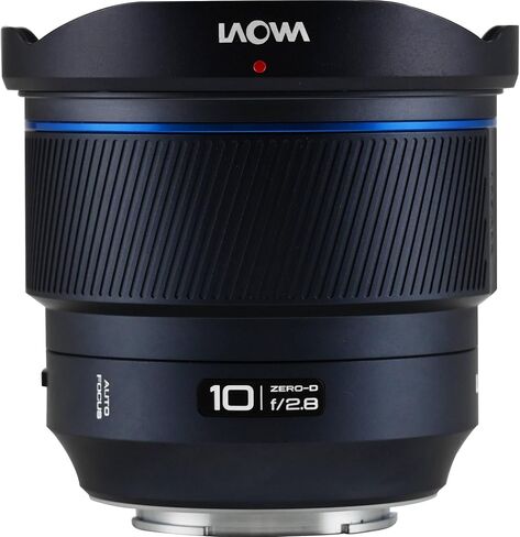 Laowa 10mm f/2.8 FF Autofocus Lens Sony E Mount Full Frame Ultra Wide Prime Zero-D Optics 130.4 Degree View (VE1028AFFE) + Lens Filter Kit + Tripod + Cleaning Kit + Pouch + Cap Keeper (7pc Bundle) in Kuwait