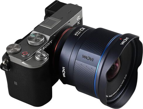Laowa 10mm f/2.8 FF Autofocus Lens Sony E Mount Full Frame Ultra Wide Prime Zero-D Optics 130.4 Degree View (VE1028AFFE) + Lens Filter Kit + Tripod + Cleaning Kit + Pouch + Cap Keeper (7pc Bundle) in Kuwait