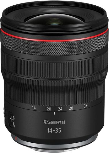 Canon 4857C002 RF 14-35mm f/4 L is USM Ultra Wide Zoom Full Frame Lens for RF Mount - in Kuwait