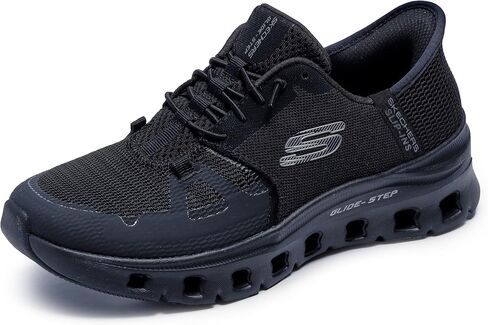 Skechers Women's Glide-Step Pro Sneaker | Slip-Ins, Heel Pillow holds your foot secure,Glide-Step geometric midsole, Air-Cooled Memory Foam Insole, Machine washable in Kuwait