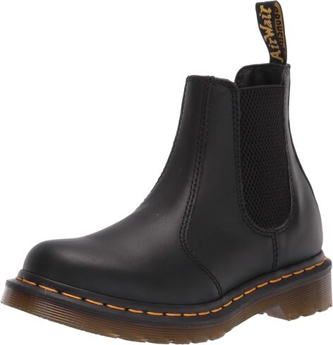 Dr. Martens Women's 2976 Chelsea Boot, Black Nappa, 8 in Kuwait