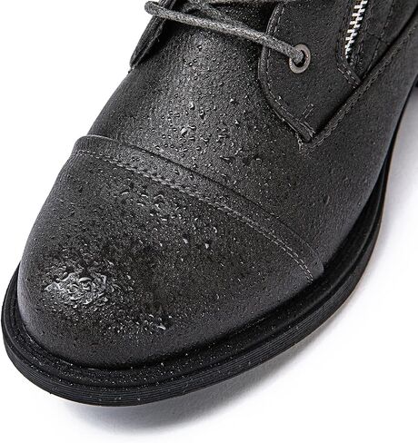 GLOBALWIN Women's Combat Boots Lace Up Boots For Women Ankle Booties With Low Heel Fashion Dressy Short Boots in Kuwait