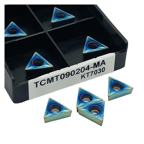 Indexable Lathe Carbide Insert 10PCS TCMT090204 Hard Alloy Can Be Indexed Internal Turning Tools Lathe in Kuwait