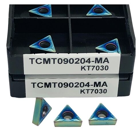 Indexable Lathe Carbide Insert 10PCS TCMT090204 Hard Alloy Can Be Indexed Internal Turning Tools Lathe in Kuwait