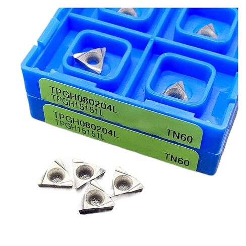 Indexable Lathe Carbide Insert 10PCS TBGT060102L TPGH080204L TPGH090204L TPGH110304L TN60 Hard Alloy Turning Blade External Tool(TPGH080204L TN60) in Kuwait