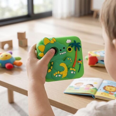 Kids Instant Print Digital Camera, 48MP 1080P HD with 2.4 Inch Screen, Cute Cartoon Instant Camera with 32GB Memory Card, for Boys Girls Age 3-12 in Kuwait