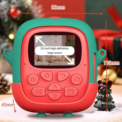 Warm Printing Camera 1080P 720P Video Register Constructed in 32G Standard Card 5 Sieves 4 Glass Consequences Christmas Warm Print Camera in Kuwait