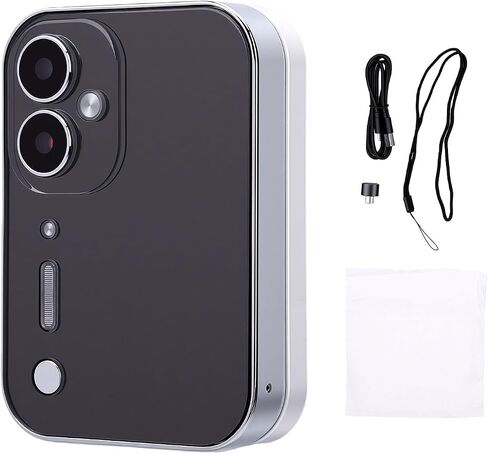 EBTOOLS 4K Digital Music Camera, 64MP Touchscreen Flip Camera with 3 Inch 180 Degree Screen, OTG Connection, 3600mAh Battery, for Selfies Vlogging Photography (Black) in Saudi Arabia