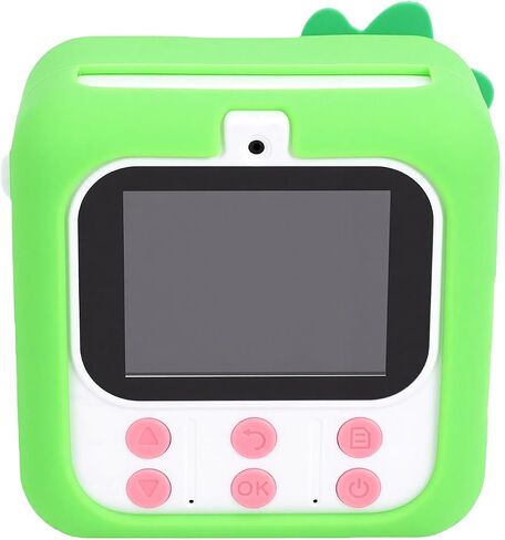 Instant Print Digital Camera for Kids, 48MP 1080P HD Instant Camera with 2.4 Inch Screen, 32GB Memory Card, Cartoon Print for Boys Girls Ages 3-12, Birthday Gift in Kuwait