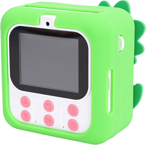 VBESTLIFE Instant Print Camera for 3-12 Year Kids, 48MP 1080P HD Kids Camera with 2.4 Inch Screen, 32GB Memory Card, 15 Filters, 16 Stickers, Grayscale Printing in Kuwait