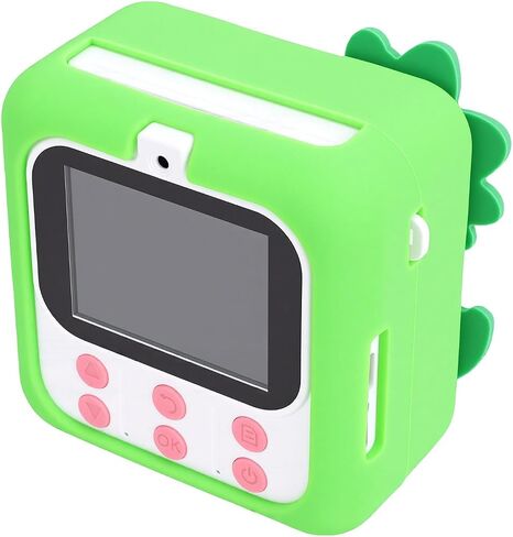 VBESTLIFE Instant Print Camera for 3-12 Year Kids, 48MP 1080P HD Kids Camera with 2.4 Inch Screen, 32GB Memory Card, 15 Filters, 16 Stickers, Grayscale Printing in Kuwait