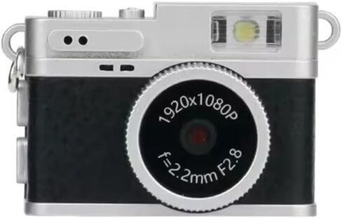 1080P Retro Pocket Digital Camera 0.96" IPS Screen LED Flash Mini Video Recorder in Kuwait