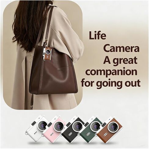 1080P Retro Pocket Digital Camera 0.96" IPS Screen LED Flash Mini Video Recorder in Kuwait