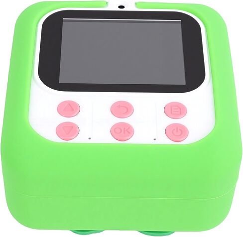 48MP Kids Instant Camera 1080P HD Cartoon Print Camera with 2.4 Inch Screen 32GB Card Type C Charging for Boys Girls 3 12 Birthday Gifts in Kuwait
