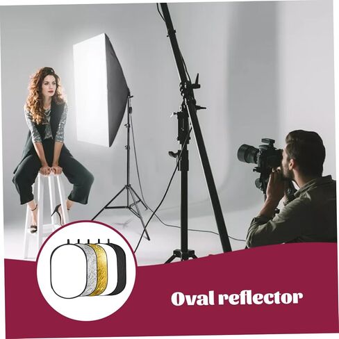 Photography Reflector 1 Set 5 in 1 24x35 Light Reflectors for Photography with Storage Bag 5 Color Foldable Portable Props for Indoor Outdoor .. in Kuwait
