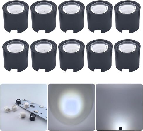 LED Lens Reflector Collimator with Narrow 15 Degree Beam 14.5mm for 1W 3W 5W 10W Lighting Applications Led Reflector in Kuwait