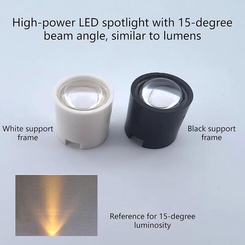 LED Lens Reflector Collimator with Narrow 15 Degree Beam 14.5mm for 1W 3W 5W 10W Lighting Applications Led Reflector in Kuwait