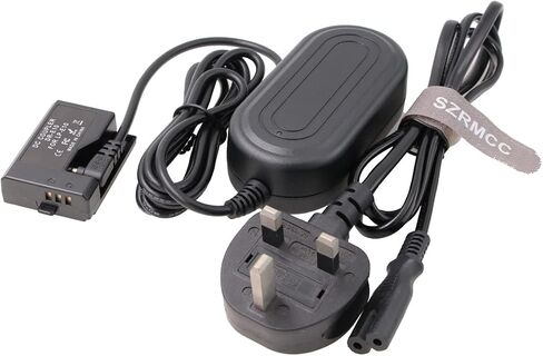 SZRMCC ACK-E10 Dummy Battery AC Power Adapter DR-E10 DC Coupler Charger Kit for Canon EOS Rebel T3 T5 T6 T7 1100D 1200D 1300D 1500D 2000D,Kiss X50 X70 X80 X90 Digital Cameras in Kuwait