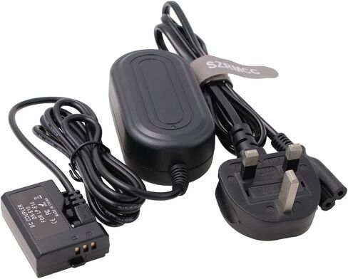 SZRMCC ACK-E10 Dummy Battery AC Power Adapter DR-E10 DC Coupler Charger Kit for Canon EOS Rebel T3 T5 T6 T7 1100D 1200D 1300D 1500D 2000D,Kiss X50 X70 X80 X90 Digital Cameras in Kuwait
