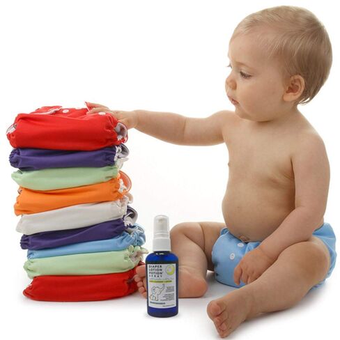 MoonDance Soaps Diaper Lotion Potion Cleansing Spray, 4 Oz Tea Tree & Lavender, Natural No-Rinse Cleanser and Moisturizer for Baby's Bottom in Kuwait
