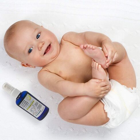 MoonDance Soaps Diaper Lotion Potion Cleansing Spray, 4 Oz Tea Tree & Lavender, Natural No-Rinse Cleanser and Moisturizer for Baby's Bottom in Kuwait