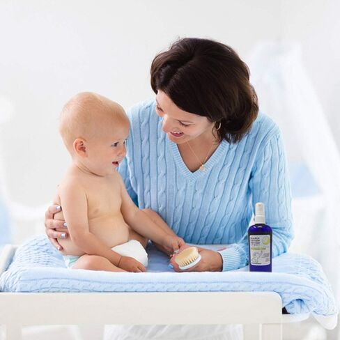 MoonDance Soaps Diaper Lotion Potion Cleansing Spray, 4 Oz Tea Tree & Lavender, Natural No-Rinse Cleanser and Moisturizer for Baby's Bottom in Kuwait
