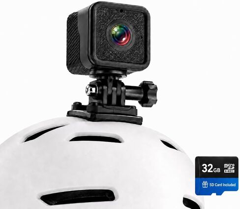 TIROL SUPPLIES Ultra Light Action Camera | 170° Wide Angle FHD 1080P | Front or Rear View Bike Camera, Loop Recording, USB Rechargeable, Two-Prong Mount for Men in Kuwait