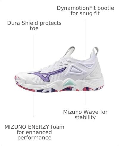 Mizuno Women's Wave Momentum 3 Volleyball Shoes in Kuwait