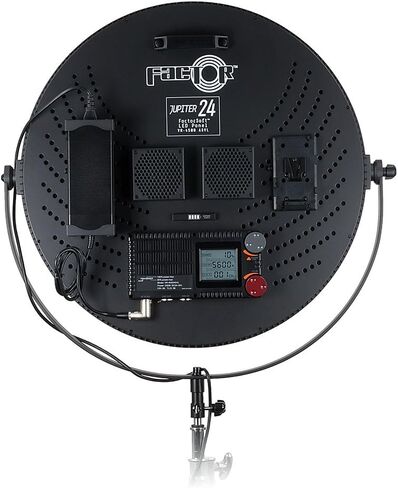 Fotodiox Pro Factor Jupiter24 VR-4500ASVL Bicolor Dimmable Studio Light - Ultra-Bright, Professional, Dual Color, Dimmable Photo/Video LED Light in Kuwait