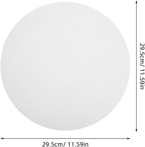 Angoily Acrylic Ceiling Light Diffuser Cover White Plastic Lamp Shade Replacement Disc for Modern Bedrooms and Business Environments with Soft Light and Glare Reducing Features in Kuwait