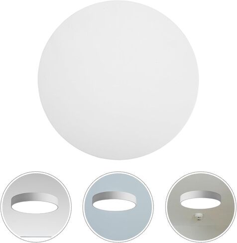 Angoily Acrylic Ceiling Light Diffuser Cover White Plastic Lamp Shade Replacement Disc for Modern Bedrooms and Business Environments with Soft Light and Glare Reducing Features in Kuwait