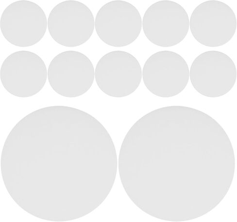 12pcs Inch round Downlight Diffuser Cover for Recessed Lights White PC Plastic Spotlight Light Filter in Kuwait