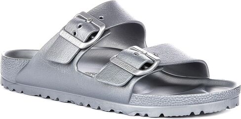 Birkenstock Mayari Mules/Clogs Women Black Mules Shoes, Metallic Silver 1003491, 7 UK in Kuwait