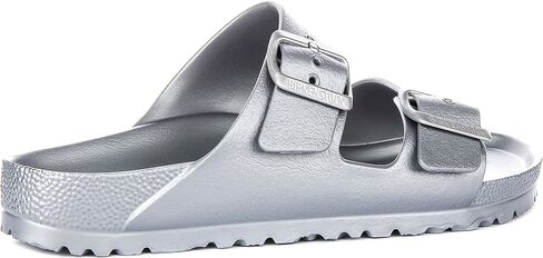 Birkenstock Mayari Mules/Clogs Women Black Mules Shoes, Metallic Silver 1003491, 7 UK in Kuwait