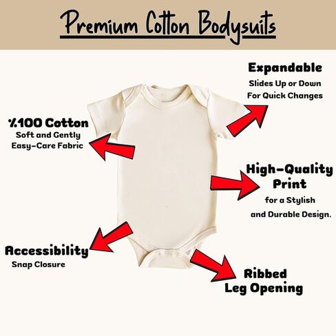 New York Newborn Baby Bodysuit for Boys Girls, New York Hospital New Baby Infant Outfit Gifts for New Parents in Kuwait