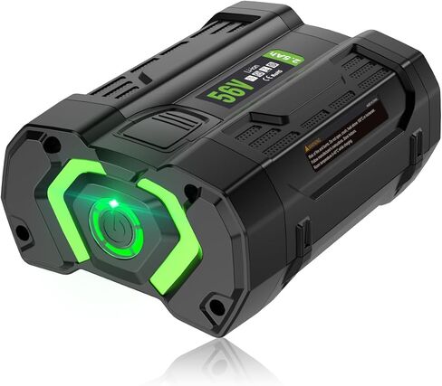 56V 2.5Ah Battery Compatible with EGO BA1400 BA2800 BA4200 | VEHAKIFA 56V 2.5Ah lithium battery compatible with EGO BA1400/BA2800/BA4200, longer runtime, smart BMS, LED indicator, CE in Kuwait