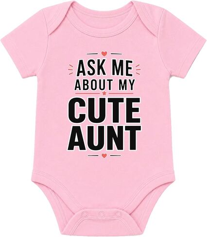 Assorted Baby Onesies For Aunties n Aunts Newborn Gifts in Assorted Colors in Kuwait