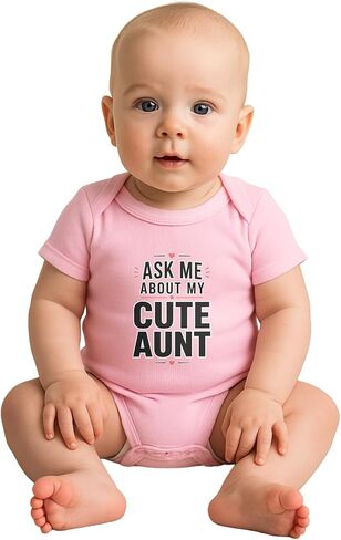 Assorted Baby Onesies For Aunties n Aunts Newborn Gifts in Assorted Colors in Kuwait