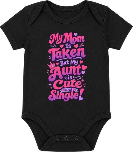 Assorted Baby Onesies For Aunties n Aunts Newborn Gifts in Assorted Colors in Kuwait